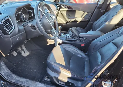 2016 Mazda 3 Grand Touring z USA, uszkodzony, nr VIN JM1BM1X38G1302806